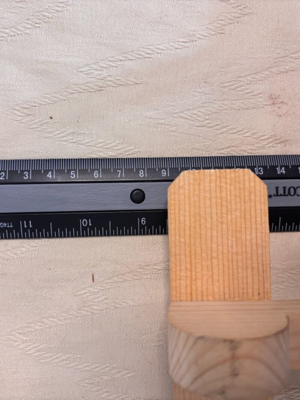 Hand-Built Natural Wood Biplane Model with Working Propeller - Picture 6 of 9